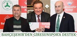Bahçeşehir Giresunspor'a Sponsor