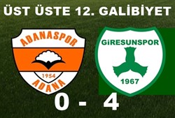Adanaspo 0 - Giresunspor 4