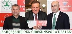 Baheehir Giresunspor'a Sponsor